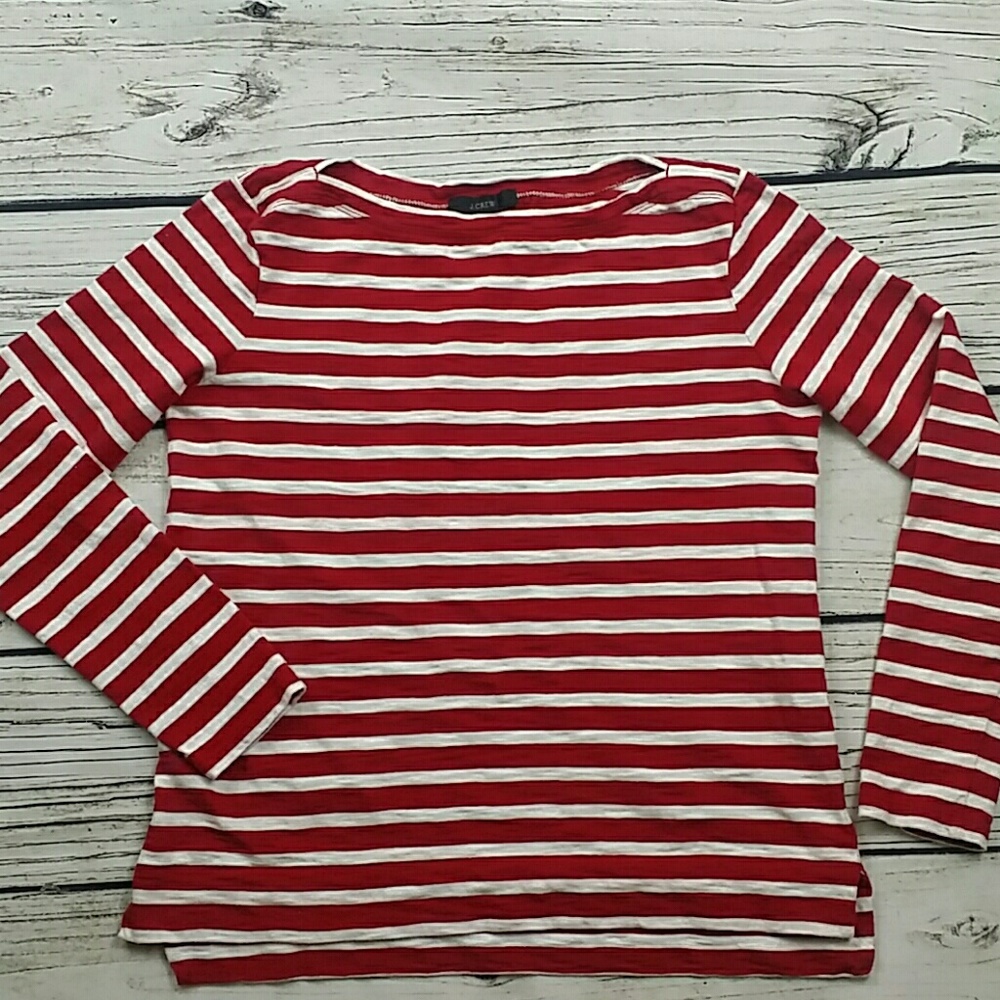 J. Crew Boat Neck 3/4 sleeve blouse
